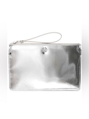 Lululemon Goody Bag Silver WRISTLET CLUTCH